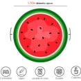 thumbnail image 2 of Cobija Manta Frazada Diseño Redonda de Sandia de la Familia de Frutas Ultra Suave y Ligera, 2 of 4