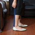thumbnail image 4 of Japceit Portable Long Handled Shoe Horn, Household Plastic Shoe Aid for Seniors and Pregnant Women, Assistive Tool for Putting on Shoes Without Bending, 20 Inches Length, 4 of 6