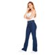 thumbnail image 2 of Jeans Acampanados Mujer Con Cinturon Básicos Casuales azul 11 INCÃGNITA 110126, 2 of 5