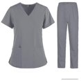 thumbnail image 1 of Uniformes Médicaux en Tissu à Manches Courtes pour Femmes Infirmières, 1 of 5