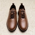 thumbnail image 2 of Zapatillas de Vestir Marrones MaxFlex para Hombre Bruno Marc Talla 11, 2 of 9
