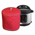 thumbnail image 4 of Air Fryer Dust Cover Multifunction Thick Reusable Appliance Cover Dust Cover Storage Cover for Electric cooker Rice Cooker Cooking, 6 quart red, 4 of 7
