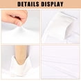 thumbnail image 7 of Pesonlook 6 Pcs 6 Ft Stretch Spandex Tablecloth Rectangular Stretchable Patio Table Cover for Standard Folding Tables Fitted Cocktail Tablecloth Protector for Wedding, Banquet(White), 7 of 7