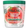 thumbnail image 3 of Garnier Fructis Plumping Treat 3-in-1 Hair Mask, 3.4 fl oz, 3 of 5