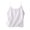 White, variant on Daznico Tank Tops for Women,Women's Vintage Linen Top Thin Layering Loose Fit Casual Shirt,Size L