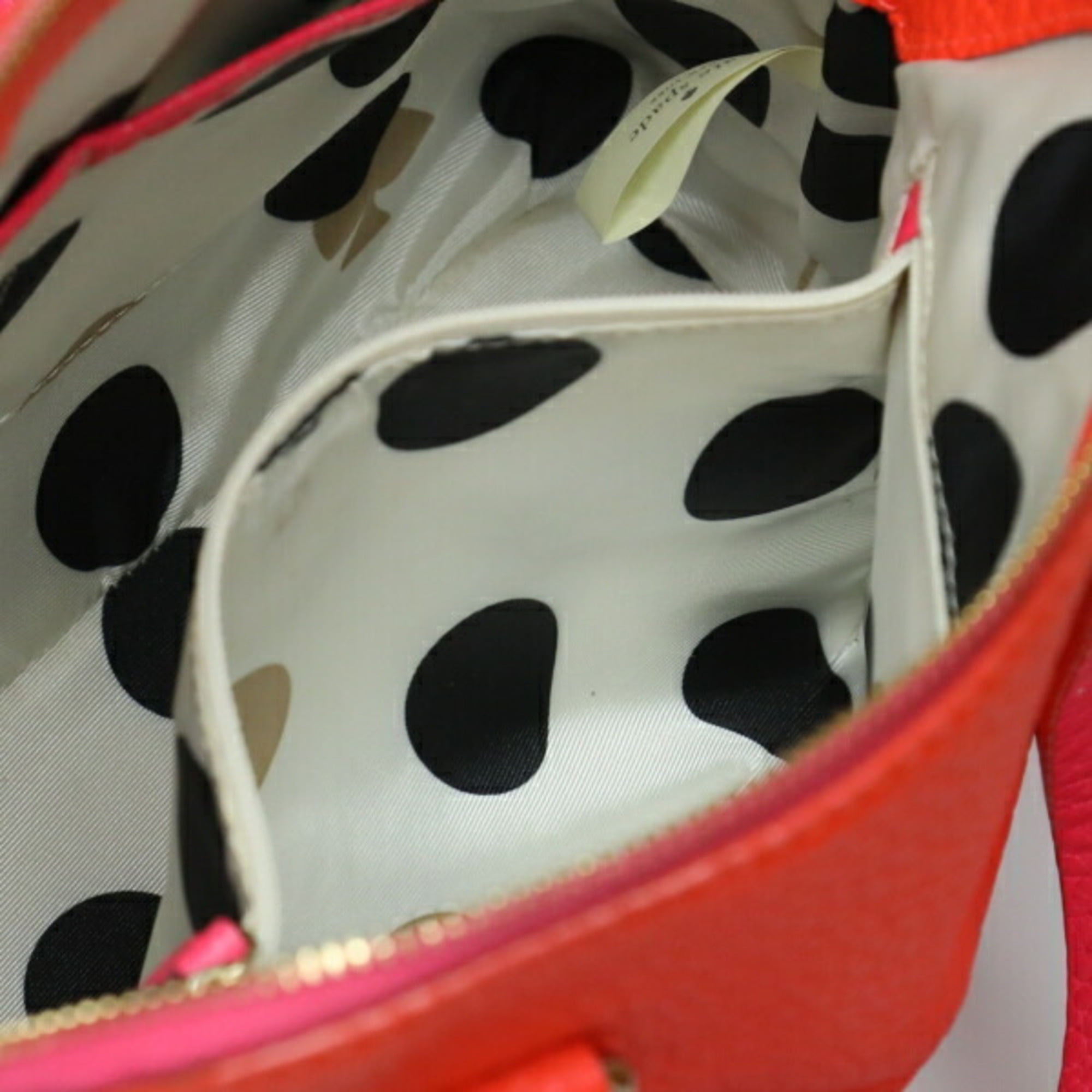 Pre-Owned Kate Spade Crossbody 2WAY Pink x Orange Handbag (Good)
