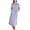 Purple, variant on Women's Long Sleeve Robe Soft Zip UP House Coat SPA Bath Knee Length Full Zipper Terry Cloth Duster Robe Sleepwear Dark Green X-Large-XX-Large