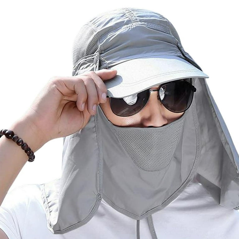 Outdoor Sun Protection Cap Women´s UV Protection Hat Men´s Cycling Face  Shading Baseball Cap