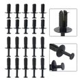 thumbnail image 2 of 20Pcs Car Expanding Rivet Clips Push Type Retainer For BMW E30 E39 E46 E53 E60 Black Plastic Fastener Interior Accessory, 2 of 5