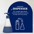 thumbnail image 3 of Cleancult Liquid Hand Soap Glass Dispenser, Shatter Resistant, Midnight Blue, 2 Pack, 12 oz, 3 of 7