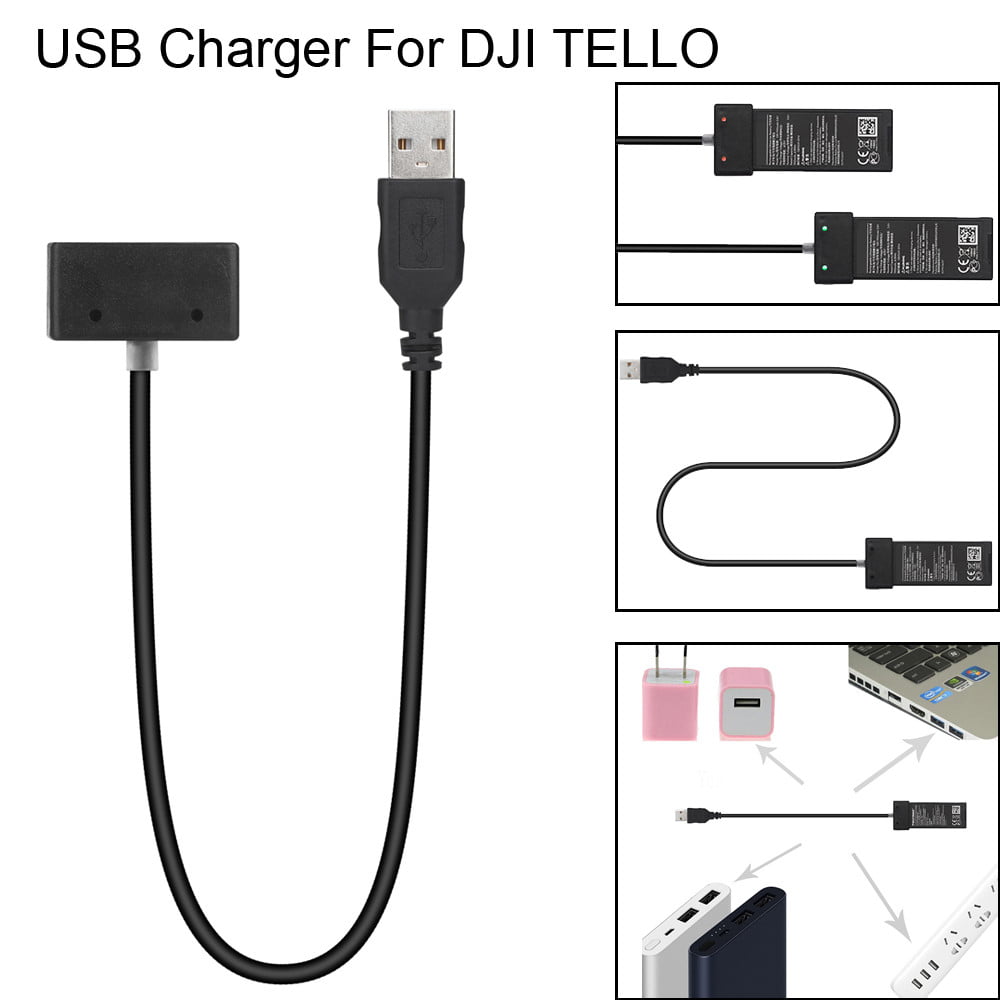 USB Battery Charger Ladegerät Hub RC Intelligent Charging Für DJI Tello Drone