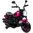 thumbnail image 1 of Aosom Kids Motorcycle, 6V Electric Motorcycle with Single-Button Start Pink, 1 of 10