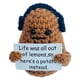 thumbnail image 2 of Papa Ganchillo Con Tarjeta Positiva Regalos para Amigos (auriculares L), 2 of 2