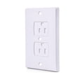 thumbnail image 1 of Baby Safety Self-Closing Electrical Electrical Plug Outlet Covers LED Night Lights Outlet Wall Plate Wall Socket Plugs Plate Alternate for Child Proofing, 1 of 6
