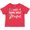 Red, variant on Inktastic Just Down Right Perfect Down Syndrome Awareness Ribbon Boys or Girls Toddler T-Shirt