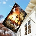 thumbnail image 3 of Jesus Christ. Be Still & Know That I Am God Flag - House Flag (29.5" x 39.5"), 3 of 9