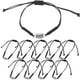 thumbnail image 1 of Pulseras de béisbol con cuerda trenzada, ajustables, ideales como recuerdo de fiesta, joyería unisex para entrenadores deportivos, 1 of 8