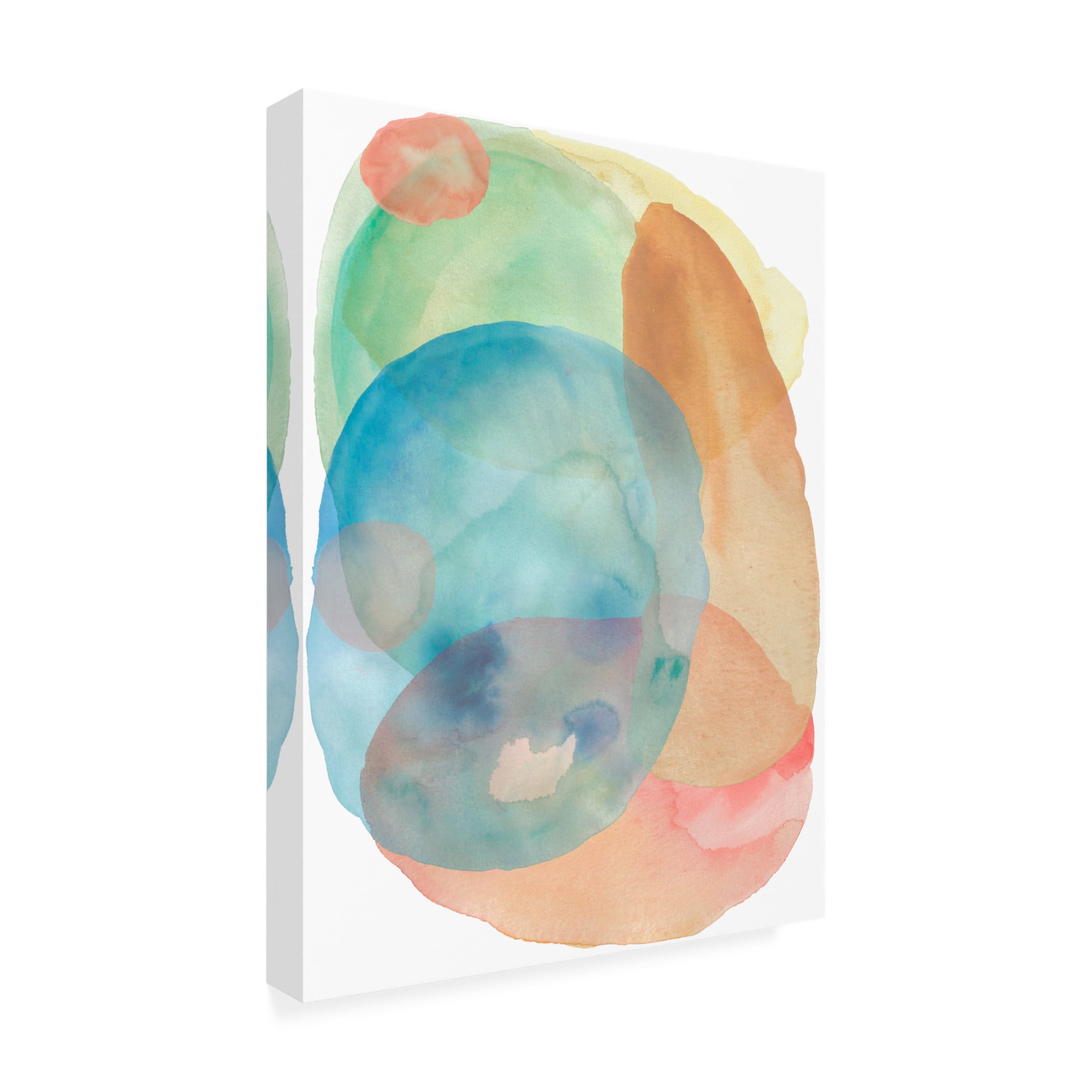 Canvas Wall Art - Maliq 'Kiss' Wall Art for Living Room, Bedroom, or Office Décor by Trademark Fine Art - 18 x 24 Inches