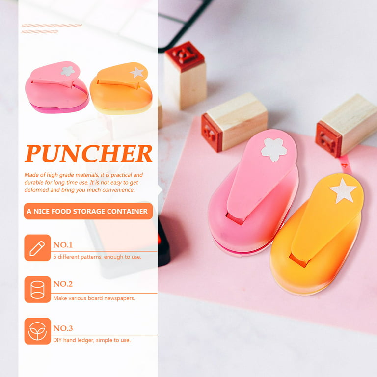 Hole Paper Puncher Punch Heart Punches Craft Shape Decorative