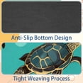 thumbnail image 4 of Turtle Desk Pad Mousepad, Square 8.3x9.8 Inch Non-Slip Rubber Bottom Printed Desk Mat, Suitable for Office and Gaming, 4 of 6