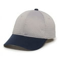 thumbnail image 4 of Outdoor Cap JM-123 Jersey Mesh-Light Grey/NAVY-Youth, 4 of 8