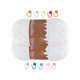 thumbnail image 1 of Funda de almohada tejida a mano con hilo de crochet en una bola de lana de terciopelo agradable y suave, 1 of 5