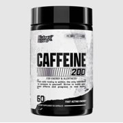 Nutrex Research Caffeine 200 Energy and Focus Workout Support 60 Capsules