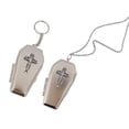 thumbnail image 4 of Necvior Fashion Metal Coffin Keychain with Intricate Details Openable Pendant Neckalce, 4 of 11