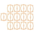thumbnail image 1 of Cylinder Gasket,10Pcs Air Compressor Gasket Air Compressor Gasket Metal Valve Plate Superior Craftsmanship, 1 of 8
