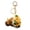 C, variant on Red Bouquet Keychain, Handmade Crochet Knitted Flower Bag Charm Cute Keyring for Mother's Day Birthday Car Key p-e-ndant