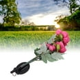 thumbnail image 3 of Solar Power LED 3 Heads Simulation Peony Rose Flower Light for Home Garden Lawn Decor, 3 of 8