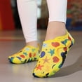 thumbnail image 5 of WEIGFI Toddler Baby Girls Boys Water Shoes Wide Toe Quick-Dry Beach Shoes Funny Graphic Lightweight Outdoor Sports Hiking Swim Pool Sneakers Daily Cute Footwear,Yellow,11-11.5 Years, 5 of 8