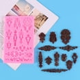 thumbnail image 5 of Rvaymup Vintage Embossed Pattern Silicone Craft Mold 3D Fondant Chocolate Candy Mold DIY, 5 of 7
