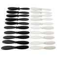 thumbnail image 5 of El Airscrew De Las Hélices 20pcs Substituye Para + White Del Accesorio X4 H107 CUTICAT Hélice, 5 of 5