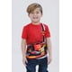 thumbnail image 5 of Pack de 2 camisetas Hot Wheels para niños pequeños, color rojo y azul, talla 6, 5 of 7