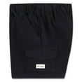 thumbnail image 3 of Girls 7-16 Hurley Pull-on Woven Cargo Shorts Color: Black Size: MEDIUM, 3 of 4