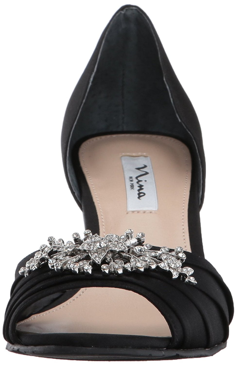 emiko embellished evening wedges