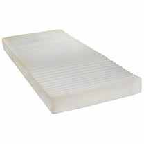 Drive Medical Therapeutic 5 Zone Support Mattress, White, 35" x 80" x 5. 5"