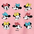 thumbnail image 2 of Disney - Mickey & Friends - Minnie Mouse - All the Expressions of Minnie - Toddler And Youth Crewneck Fleece Sweatshirt, 2 of 4