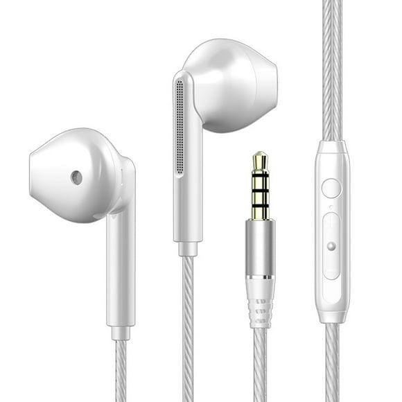 GJX Wired Headphones, High-Quality Wired Earbuds with Mic, Comfortable Headphones Wired for Gaming & Music, 1.2m Cable