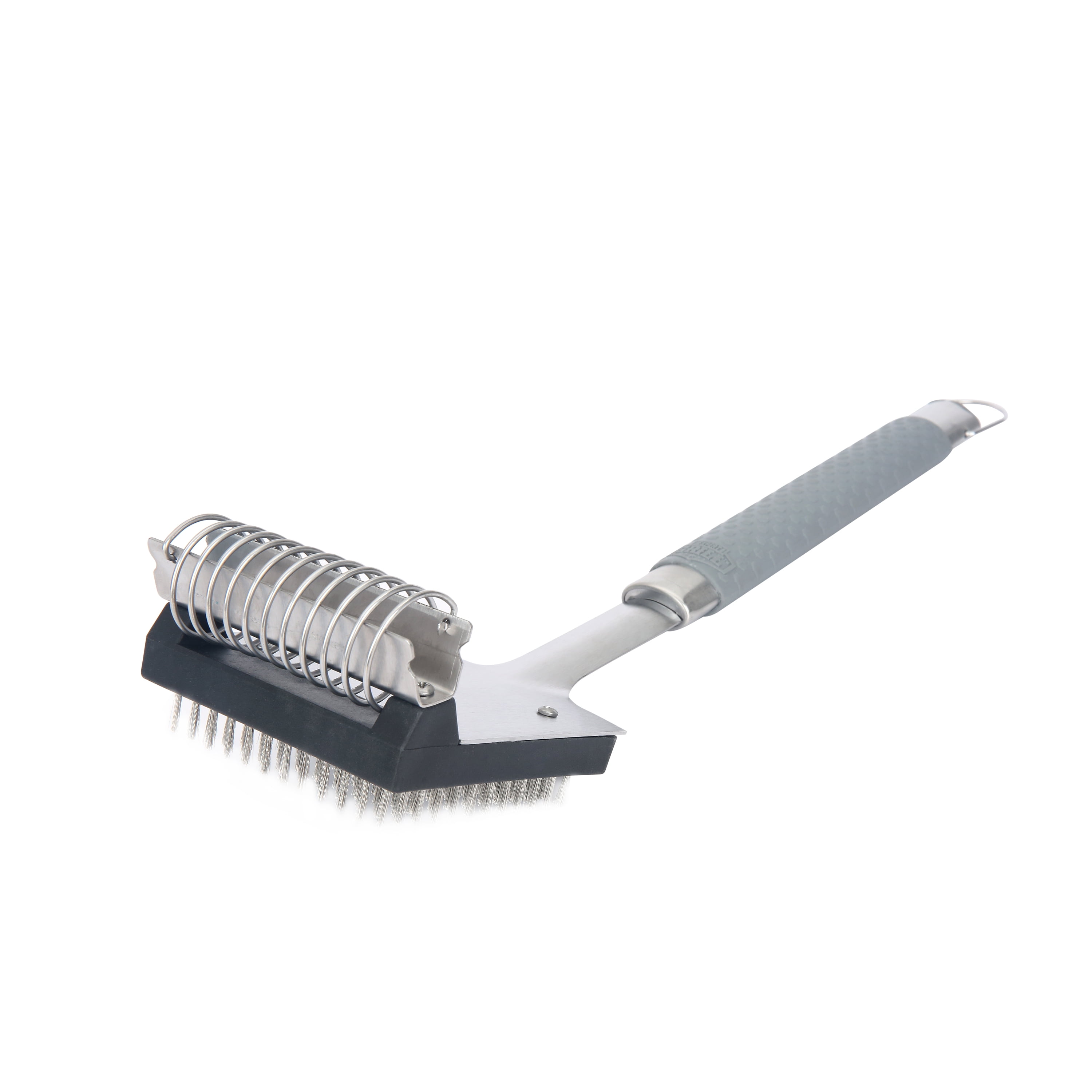  Double Sided Grill Cleaning Brush and Scraper, 16.5