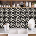 thumbnail image 4 of 10 PCS Peel and Stick Floor Tile, 6"x6" Vinyl Moroccan Style Floor Tiles, Removable and Waterproof Flooring Tiles for Renters, Stick on Floor Tiles for Bathroom, Kitchen, Staircase, 4 of 7