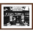 thumbnail image 2 of Art.com Roadside Stand near Birmingham, Alabama Photo by Walker Evans, Brown Frame Wall Art, 21" x 17", 2 of 5