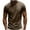 Brown, variant on Men's Shirts Short Sleeve Casual Shirts V Neck Regular Fit Tops Dress Shirts for Hiking Fishing, Summer Wedding Shirt with Pocket Flex Relaxed Oxford Shirt for Men