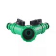 thumbnail image 2 of 2-way Y Type G3 / 4 Garden Water Pipe Outlet Quick Connector With Switch Drip Irrigation System Valve Irrigation Adapter, 2 of 5