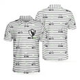 thumbnail image 1 of Maillot de Golf à Manches Courtes pour Hommes Séchage Rapide Respirant, Anti-Rides, Absorbant l'Humidité Vêtements de Sport d'Été, 1 of 3