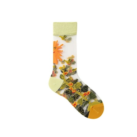 

Utoimkio Ankle Socks for Women Clearance Women Mesh Ladies Breathability Patchwork Thin Socks Women’s Stockings