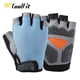 thumbnail image 1 of CoolFit-guantes de silicona transpirables para Fitness, mancuernas para gimnasio, levantamiento de pesas, Crossfit, culturismo Fivean Guantes deportivos, 1 of 2