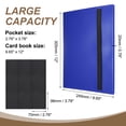thumbnail image 2 of Uxcell 9 Pocket Trading Card Binder, PU Cover Card Collection Binder 360 Side Loading Card Binder Card Album Folder for TCG, Game Cards, Sports Cards(Dark Blue), 2 of 7