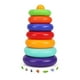 thumbnail image 2 of Juguete clásico de aros apilables para bebés | 7 aros coloridos con sonajero y base mecedora | Desarrollo de la motricidad fina para bebés de 6 meses en adelante, 2 of 6